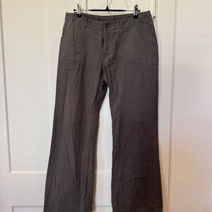 Flamingo Women's Gray Cargo Pants with Front Pockets SZ M